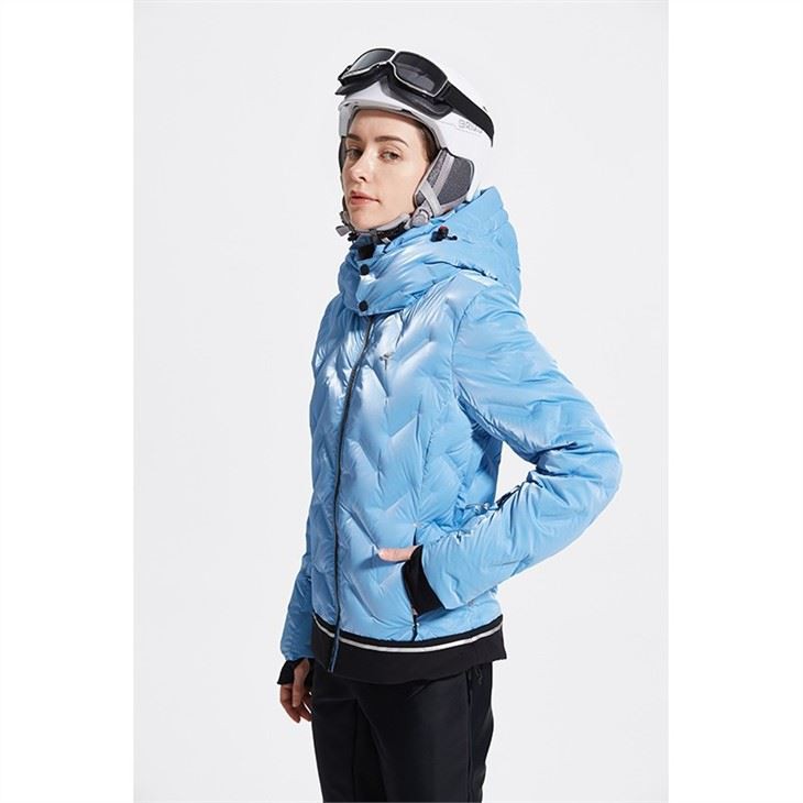 Women Warm Ski Puffer Jacket